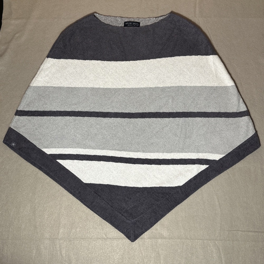 Barefoot Dreams Cozy Chic Ultra Lite Autumn Winter Poncho